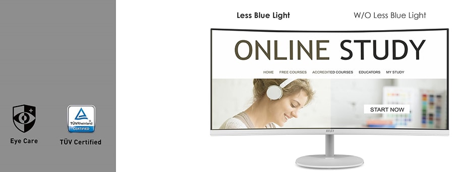 MSI PRO MP341CQW Monitör a14