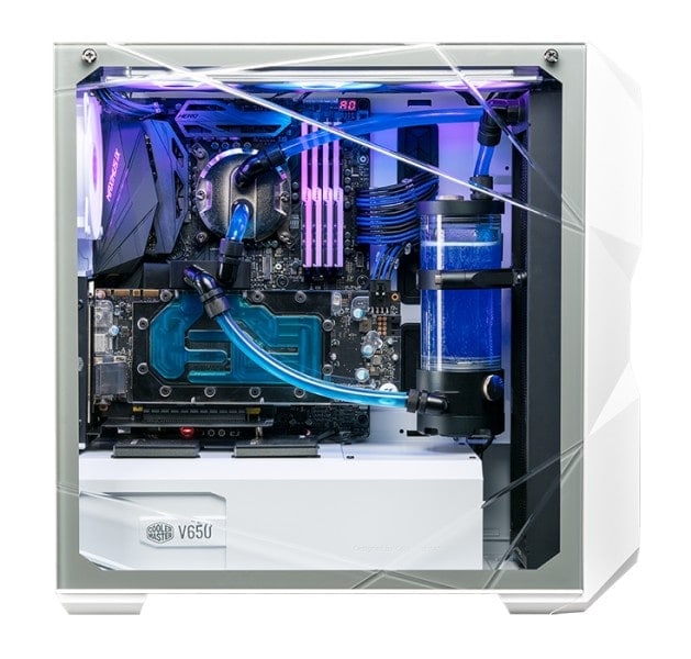 Cooler Master MasterBox TD500 Mesh Gaming Kasa – KRİSTALİZE TEMPERLİ CAM PANEL