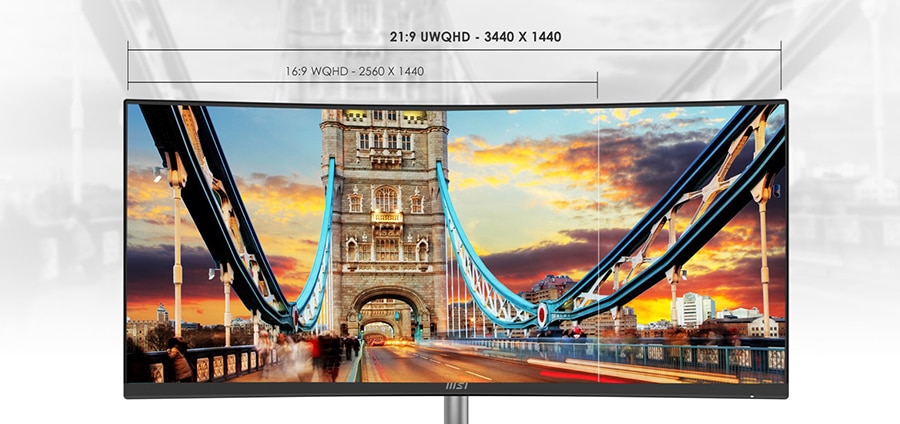MSI PRO MP341CQ Monitör a5