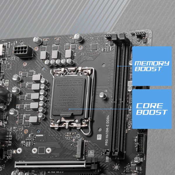 MSI PRO H610M-E Anakart a6