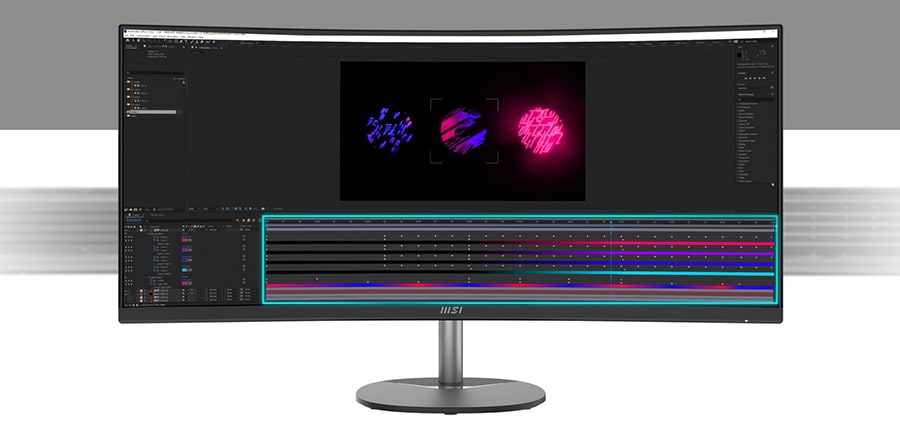 MSI PRO MP341CQ Monitör a7