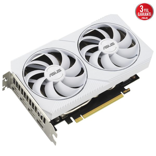 Asus Dual Geforce Rtx 3060 Oc 8gb Gddr6 128bit Beyaz Ekran Karti 2