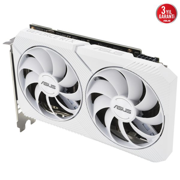 Asus Dual Geforce Rtx 3060 Oc 8gb Gddr6 128bit Beyaz Ekran Karti 5