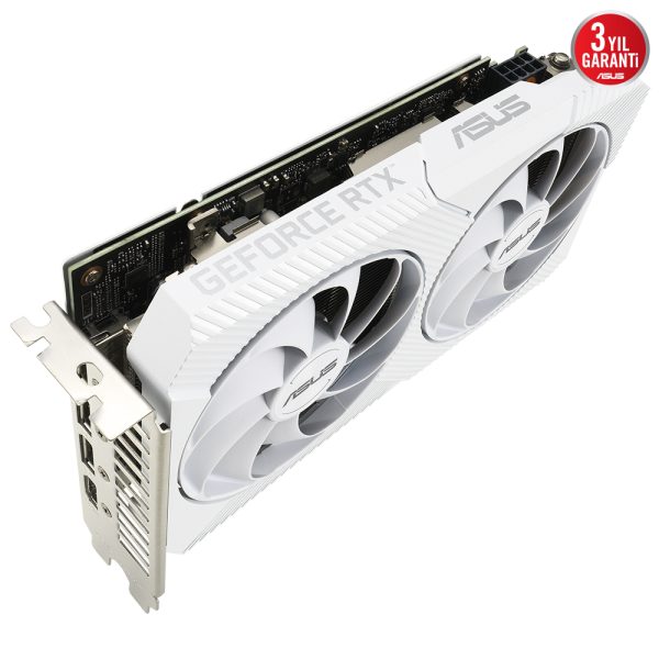 Asus Dual Geforce Rtx 3060 Oc 8gb Gddr6 128bit Beyaz Ekran Karti 6