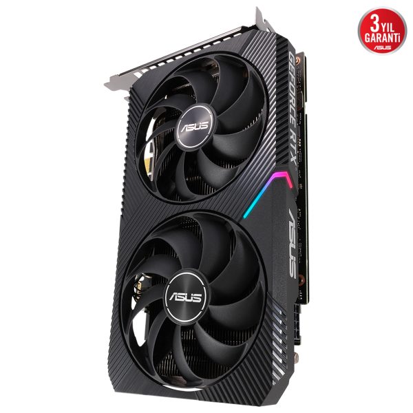 Asus Dual Geforce Rtx 3060 Oc 8gb Gddr6 128bit Ekran Karti 9