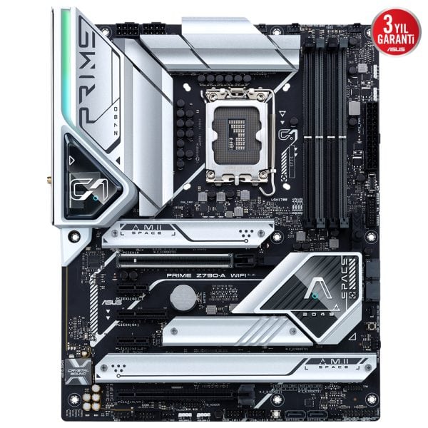 Asus Prime Z790 A Wifi 7000mhzoc Ddr5 Soket 1700 M 2 Hdmi Dp Atx Anakart 2