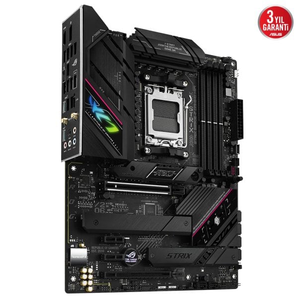 Asus Rog Strix B650e F Gaming Wifi 6400mhzoc Ddr5 Soket Am5 M 2 Hdmi Dp Anakart 2