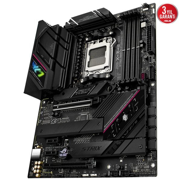 Asus Rog Strix B650e F Gaming Wifi 6400mhzoc Ddr5 Soket Am5 M 2 Hdmi Dp Anakart 4