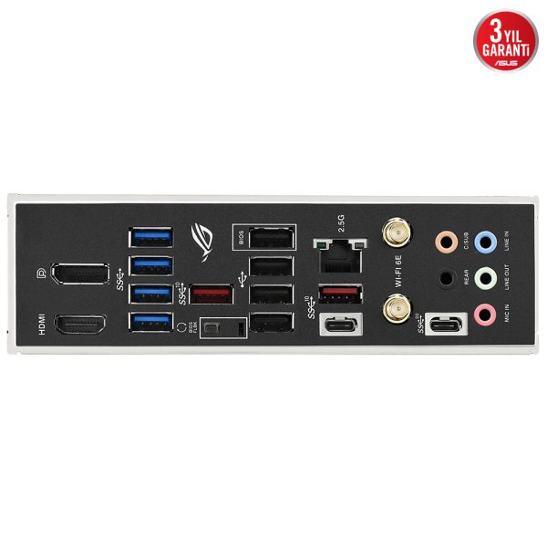 Asus Rog Strix B650e F Gaming Wifi 6400mhzoc Ddr5 Soket Am5 M 2 Hdmi Dp Anakart 8