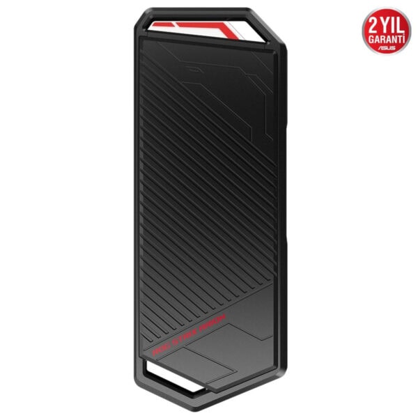 Yüksek performanslı ASUS ROG Strix Arion taşınabilir SSD, dayanıklı ve şık tasarımıyla oyun ve depolama ihtiyaçları için ideal. 2 yıl garanti ile güvenilir ve hızlı aktarım sağlar.