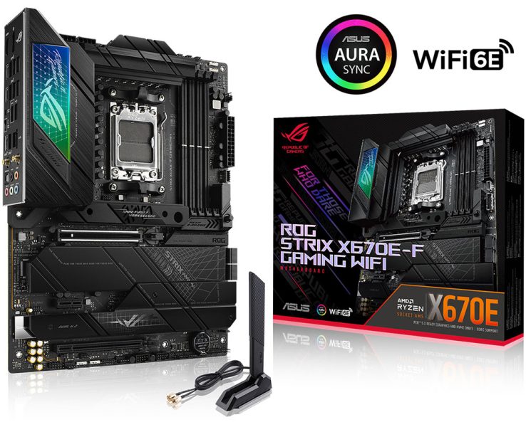ROG STRIX X670E-F GAMING WIFI Asus Rog Strix X670E-F Gaming WiFi Anakart a1