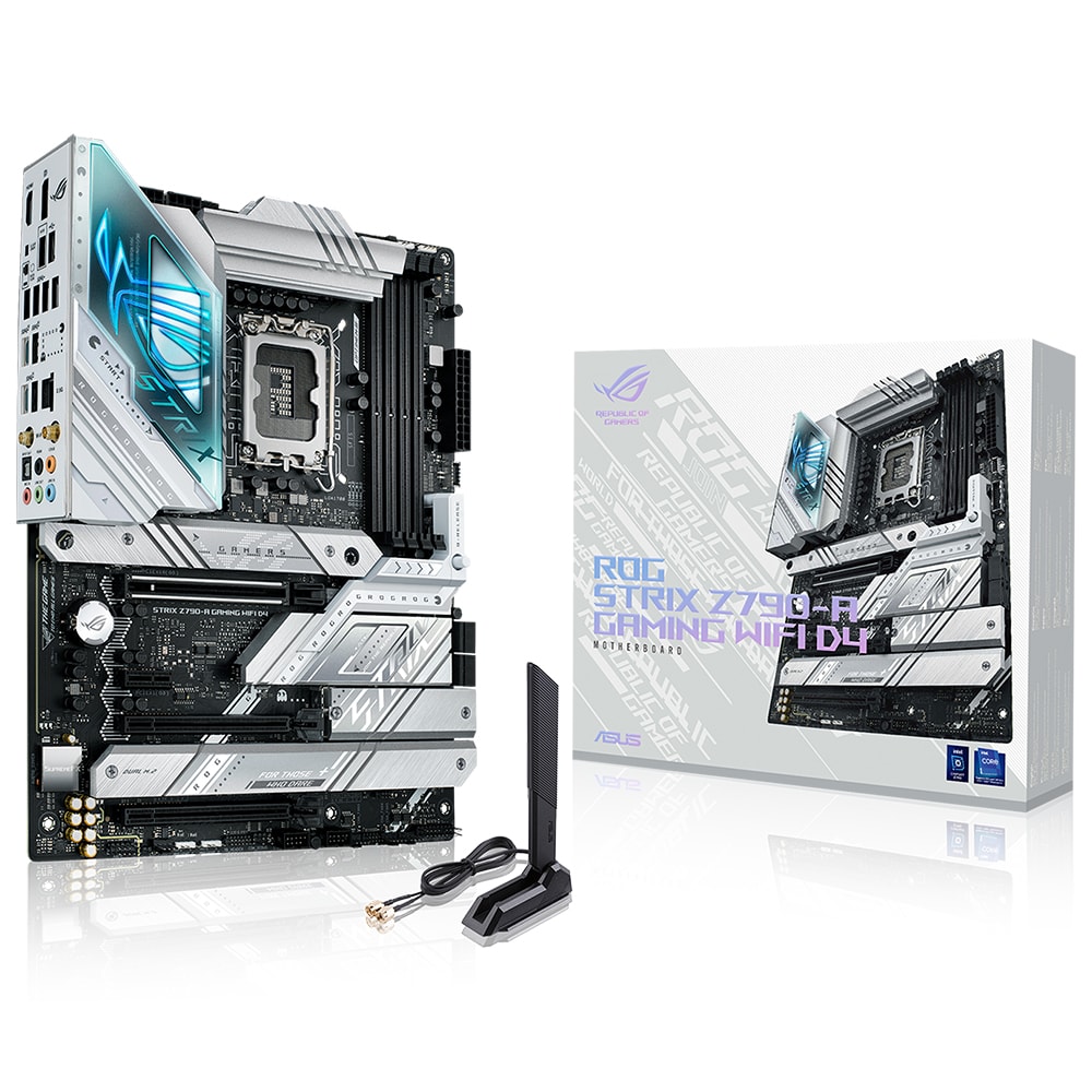Asus Rog Strix Z790 A Gaming Wifi 5333mhzoc Ddr4 Soket 1700 M 2 Hdmi Dp Atx Anakart