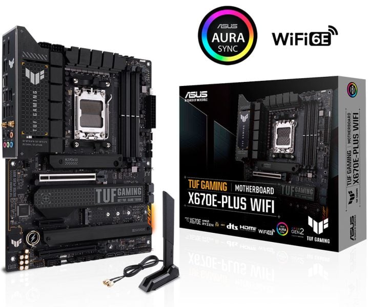 TUF GAMING X670E-PLUS WIFI Asus Tuf Gaming X670E-Plus WiFi Anakart a1