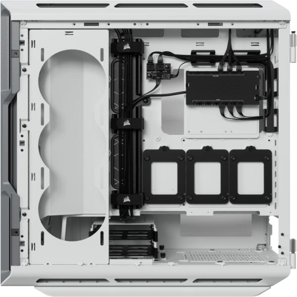 Corsair Icue 5000t Tempered Glass Rgb Beyaz Usb 3 1 Atx Mid Tower Kasa 3