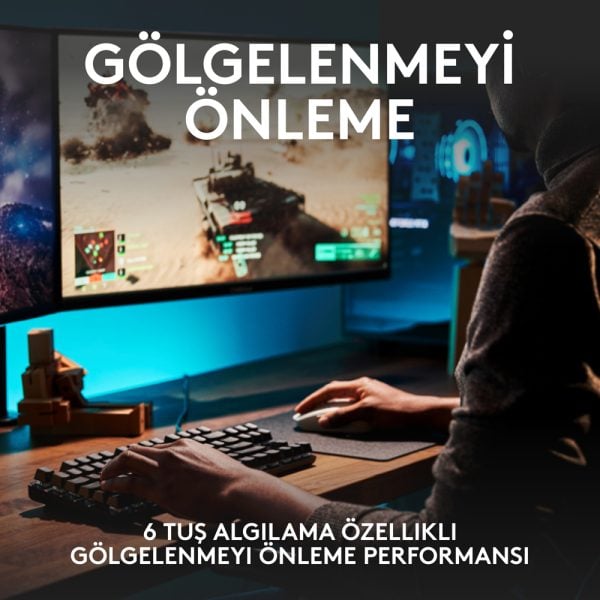 Logitech G G413 Tkl Se Tactile Turkce Q Mekanik Gaming Klavye 920 010465 4