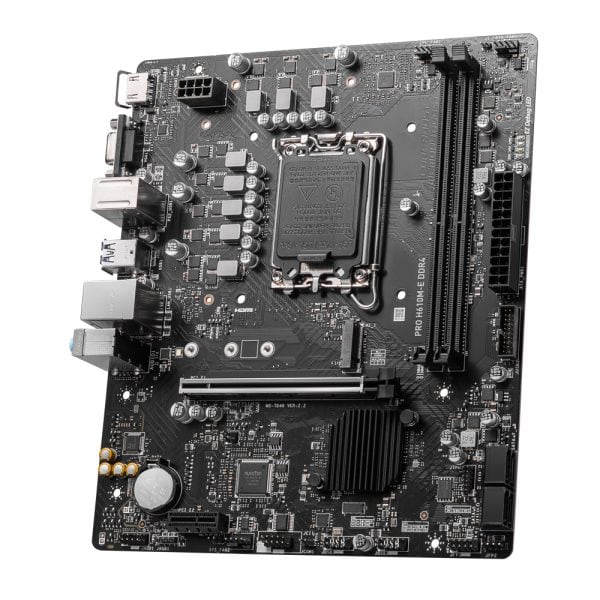 Msi Pro H610m E 3200mhz Ddr4 Soket 1700 M 2 Hdmi Vga Matx Anakart 2