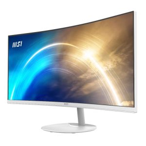 Msi Pro Mp341cqw 34 Inc 100hz 1ms 2k Uwqhd Freesync Va Kavisli Beyaz Gaming Monitor 1