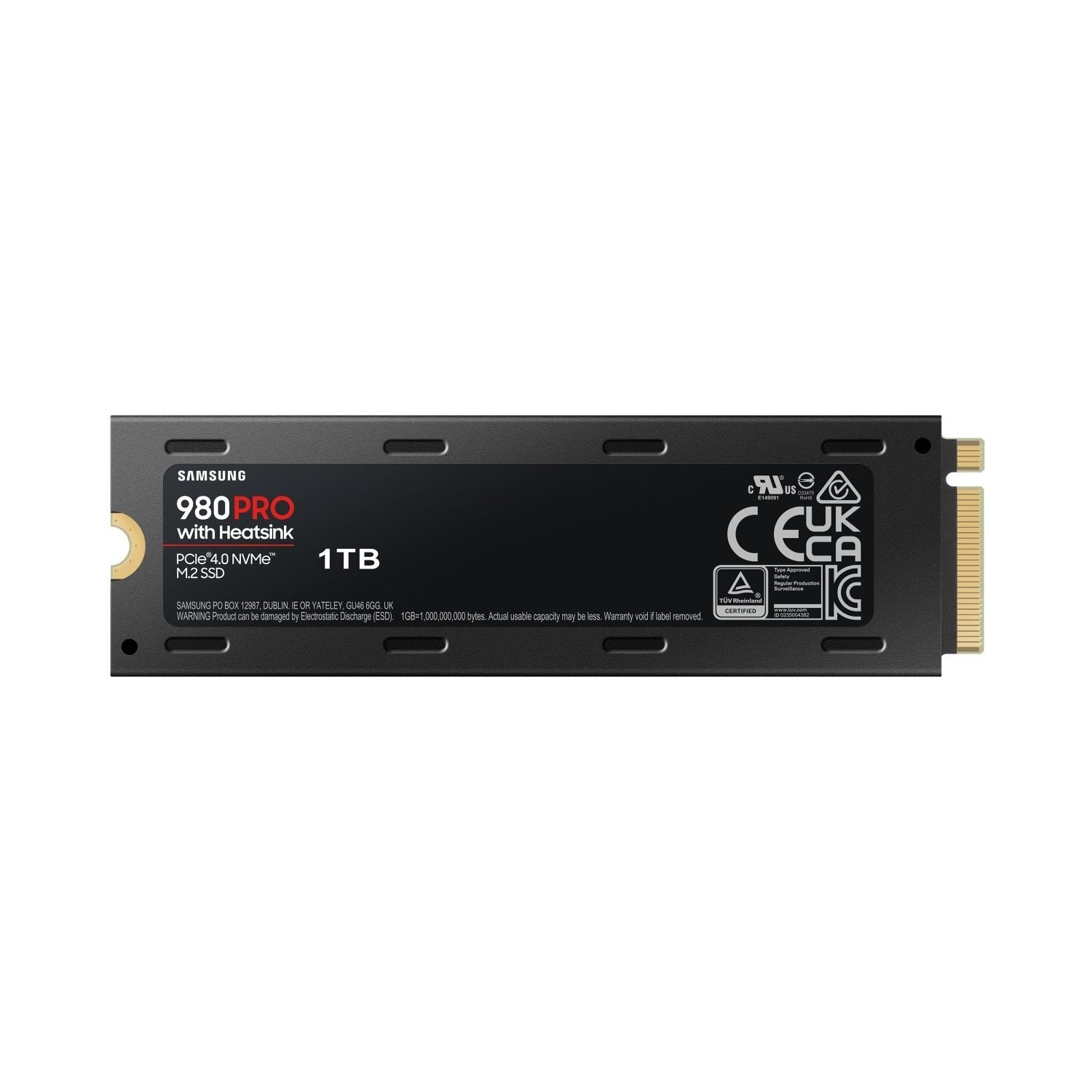Samsung 980 Pro Nvme 1tb 7000mb Okuma 5000mb Yazma M 2 Sogutuculu Ssd Mz V8p1t0cw