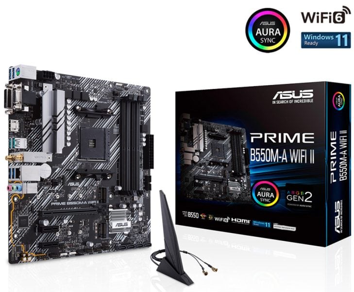ASUS PRIME B550M-A WIFI II Anakart a2