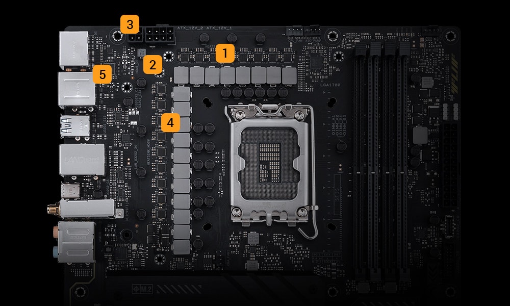 TUF GAMING Z790-PLUS D4 ASUS TUF GAMING Z790-PLUS D4 Anakart a2