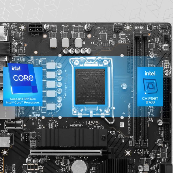 MSI PRO B760M-G D4 Anakart a2