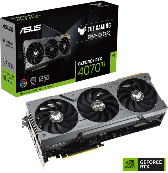 ASUS TUF Gaming GeForce RTX 4070 Ti 12GB GDDR6X