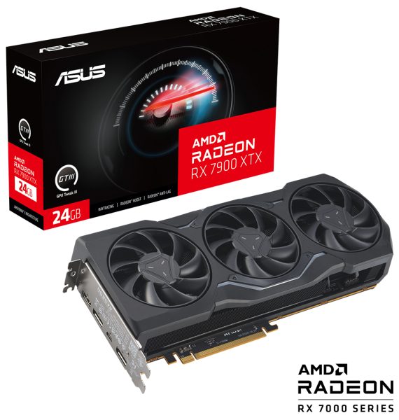 ASUS Radeon™ RX 7900 XTX 24GB GDDR6 ASUS Radeon™ RX 7900 XTX 24GB GDDR6
