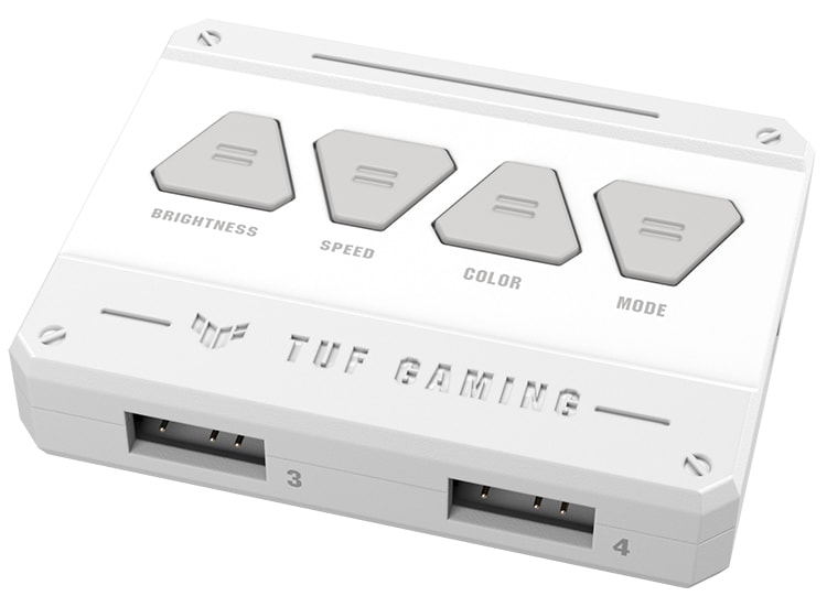 TUF Gaming TF120 ARGB WHITE EDITION Fan - ARGB Kontrollü Üçlü Fan Kiti ASUS TUF Gaming TF120 Beyaz ARGB Kasa Fanı a4