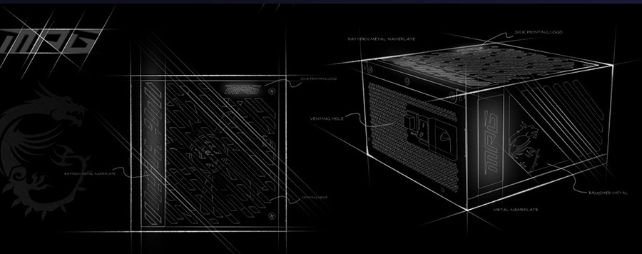MSI MPG A850G PSU a4