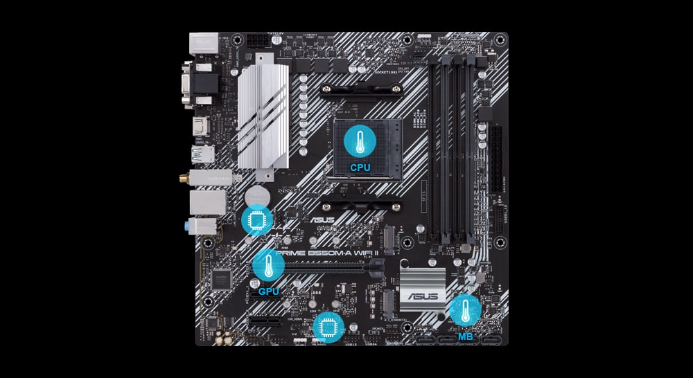 ASUS PRIME B550M-A WIFI II Anakart a6