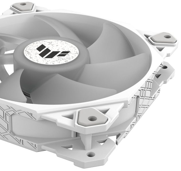 TUF Gaming TF120 ARGB WHITE EDITION Fan - Tekli Paket ASUS TUF Gaming TF120 Beyaz ARGB Fan a6