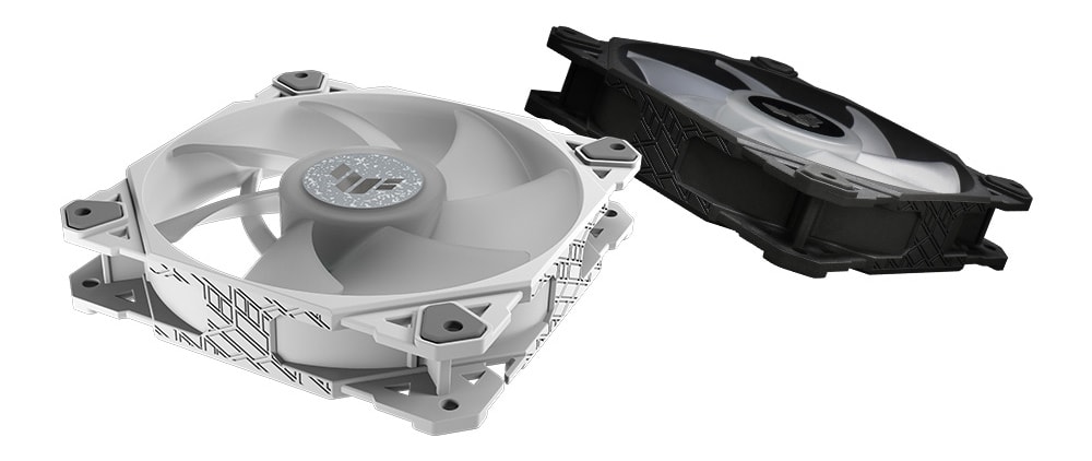 TUF Gaming TF120 ARGB WHITE EDITION Fan - Tekli Paket ASUS TUF Gaming TF120 Beyaz ARGB Fan a9