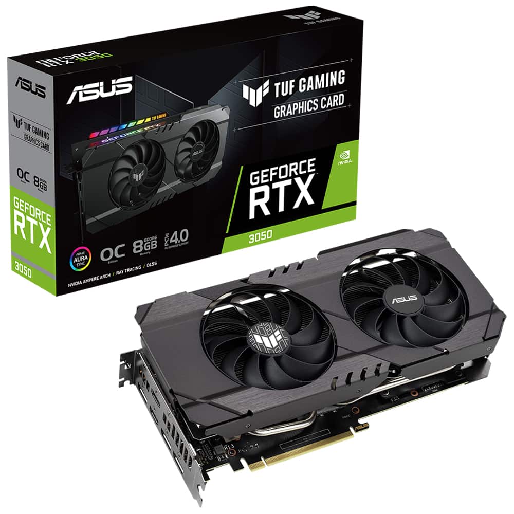 Asuf Tuf Gaming Geforce Rtx 3050 Oc 8gb Gddr6 128 Bit Ekran Karti
