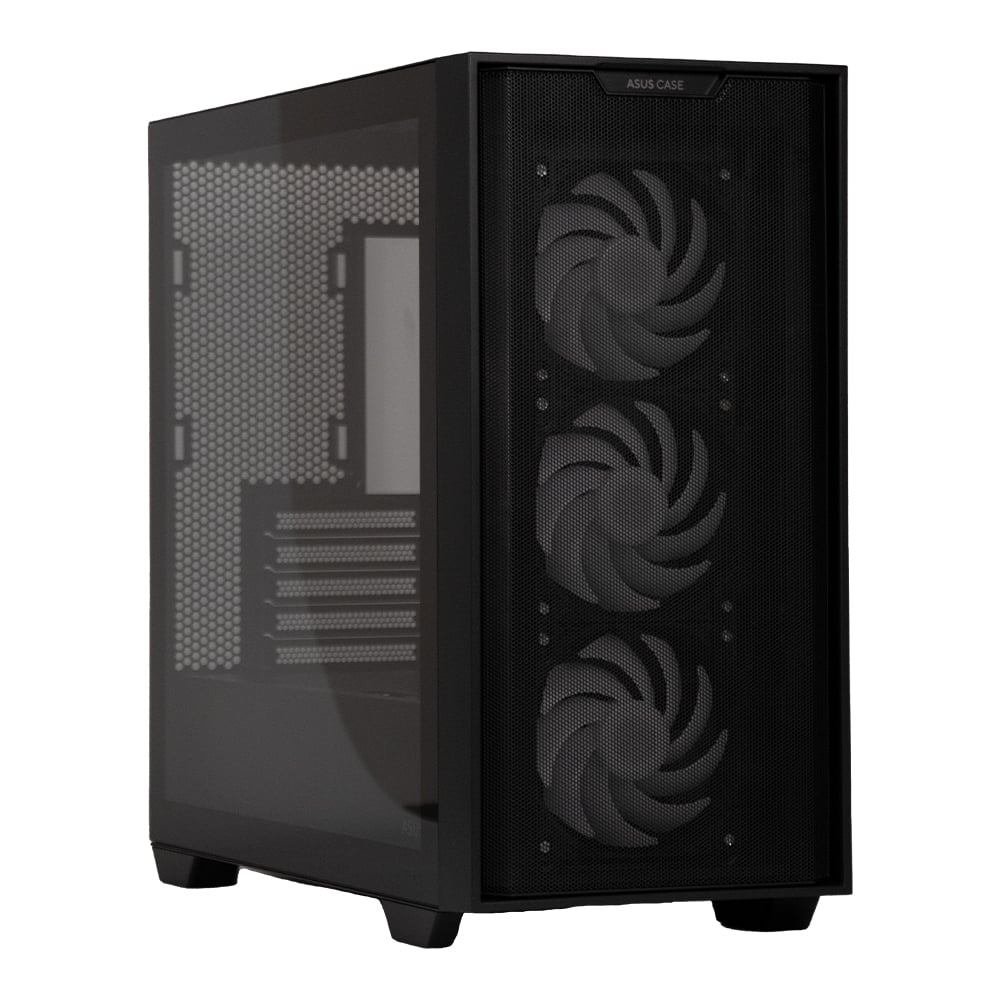 Asus A21 Temperli Cam Usb 3 0 Matx Mesh Siyah Mid Tower Kasa 3fanlı