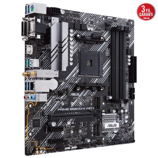 Asus Prime B550m A Wifi Ii 4866mhz Oc Ddr4 Soket Am4 M 2 Hdmi Dvi Vga Matx Anakart 2
