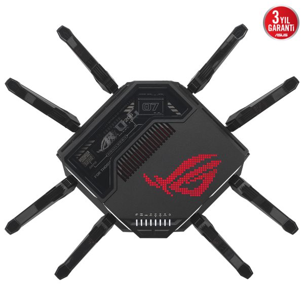 Asus Rog Rapture Gt Be98 1376mbps 11525mbps Kablosuz Wi Fi 7 Gaming Router 7