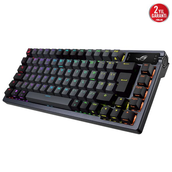 Asus Rog Strix Azoth Tkl Nx Red Rgb Mekanik Kablosuz Gaming Klavye 2