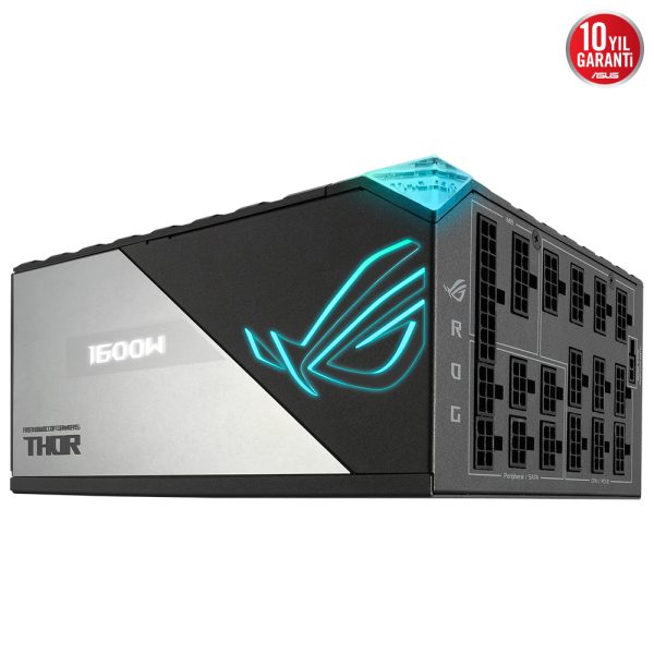 Asus Rog Strix Thor 1600t 80 Titanium Argb 1600w Full Moduler 135mm Fanli Psu 1