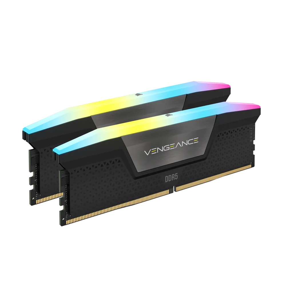 Corsair Vengeance 32gb 2x16gb 5200 Mhz Rgb Cl40 Ddr5 Ram Cmh32gx5m2b5200c40