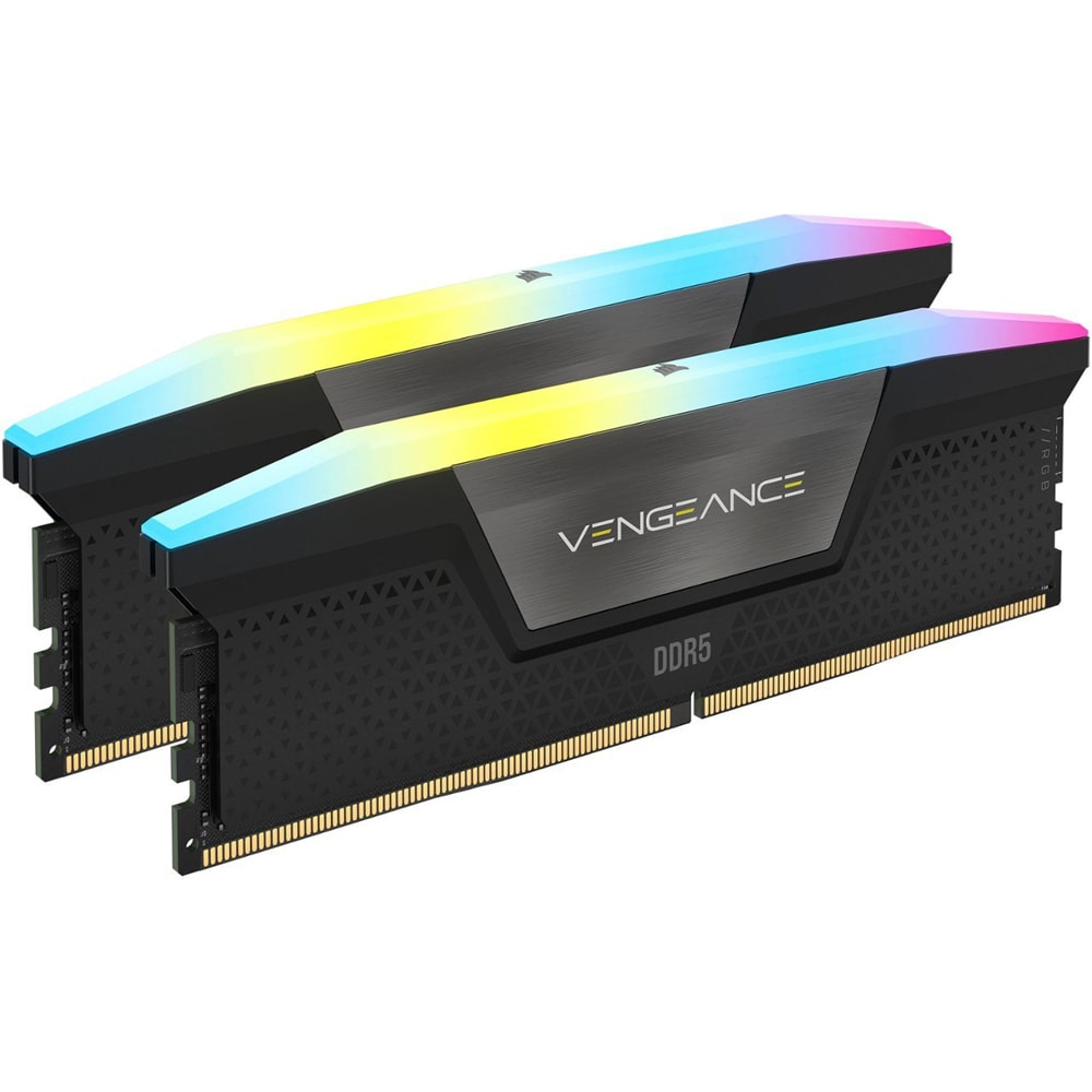 Corsair Vengeance 32gb 2x16gb 5600 Mhz Rgb Cl40 Ddr5 Ram Cmh32gx5m2b5600c40k