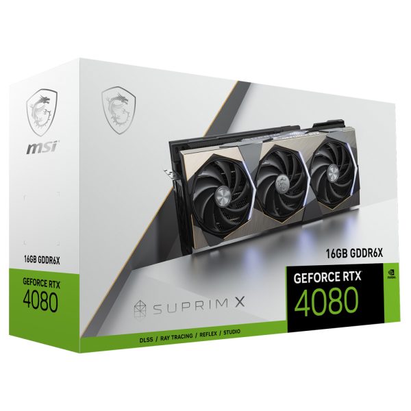 Msi Geforce Rtx 4080 Suprim X 16gb Gddr6x 256 Bit Ekran Karti 8