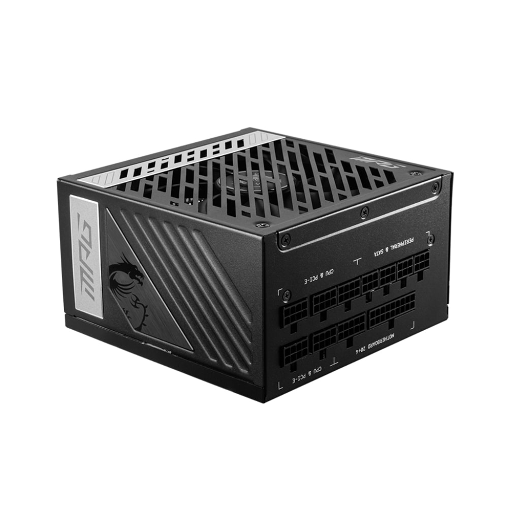 Msi Mpg A1000g 1000w 80 Gold Full Moduler 135mm Fanli Psu 2