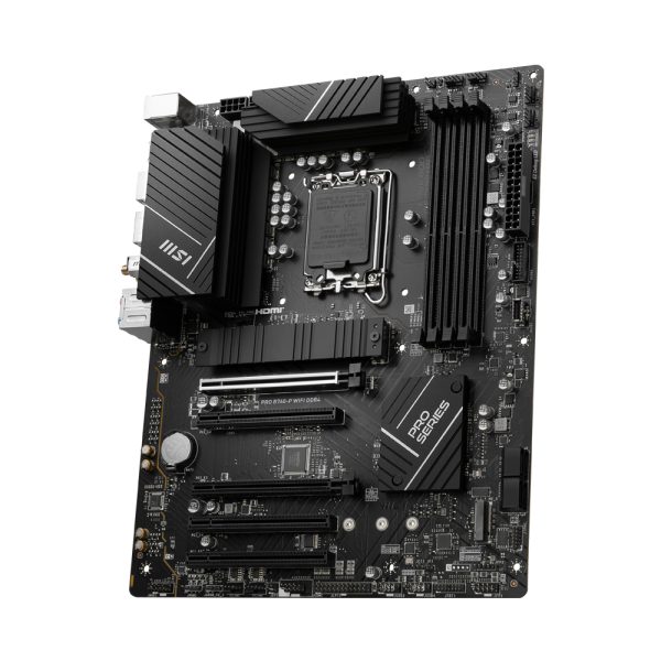 Msi Pro B760 P Wifi 5333mhzoc Ddr4 Soket 1700 M 2 Hdmi Dp Atx Anakart 2