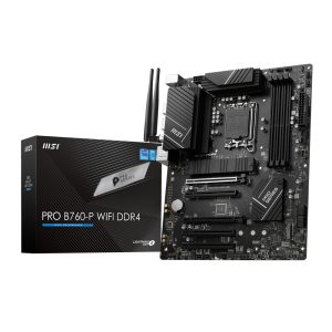 Msi Pro B760 P Wifi 5333mhzoc Ddr4 Soket 1700 M 2 Hdmi Dp Atx Anakart