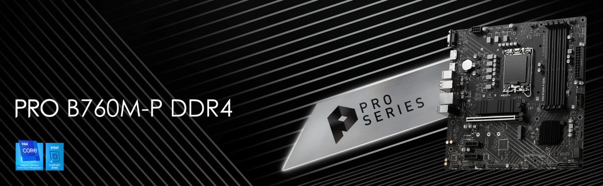 MSI PRO B760M-P D4 Anakart a1