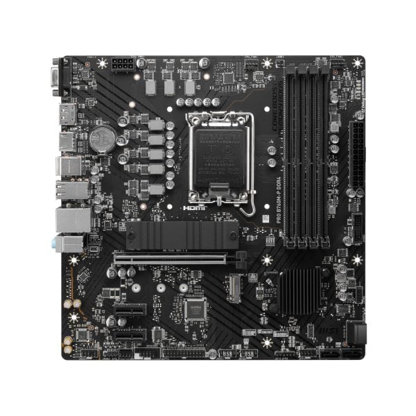 Msi Pro B760m P D4 4800mhzoc Ddr4 Soket 1700 M 2 Hdmi Dp Vga Matx Anakart 1