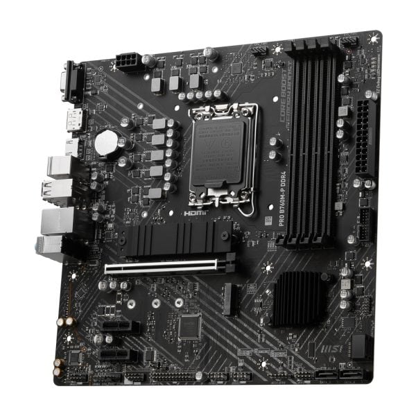Msi Pro B760m P D4 4800mhzoc Ddr4 Soket 1700 M 2 Hdmi Dp Vga Matx Anakart 2