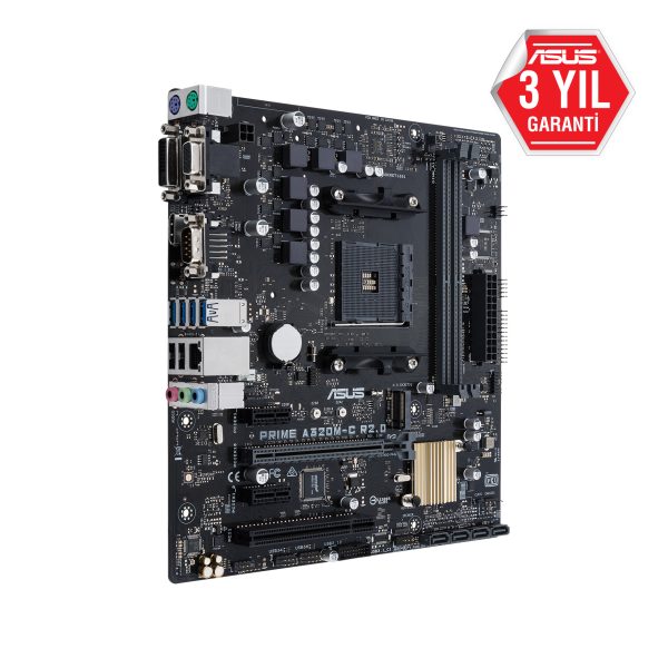 Asus Prime A320m C R2 0 3200mhz Oc Ddr4 Soket Am4 M 2 Hdmi Vga Dvi Matx Anakart 90mb0ue0 M0eay0 2