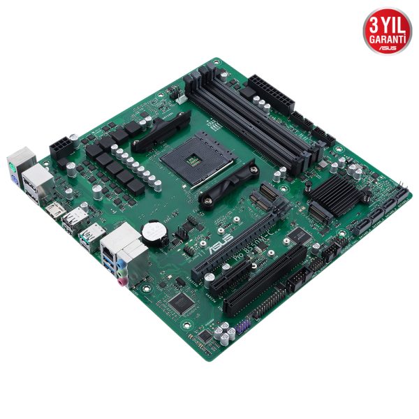 Asus Pro B550m C Csm 4600mhz Oc Ddr4 Soket Am4 M 2 Hdmi Dp Matx Anakart 3