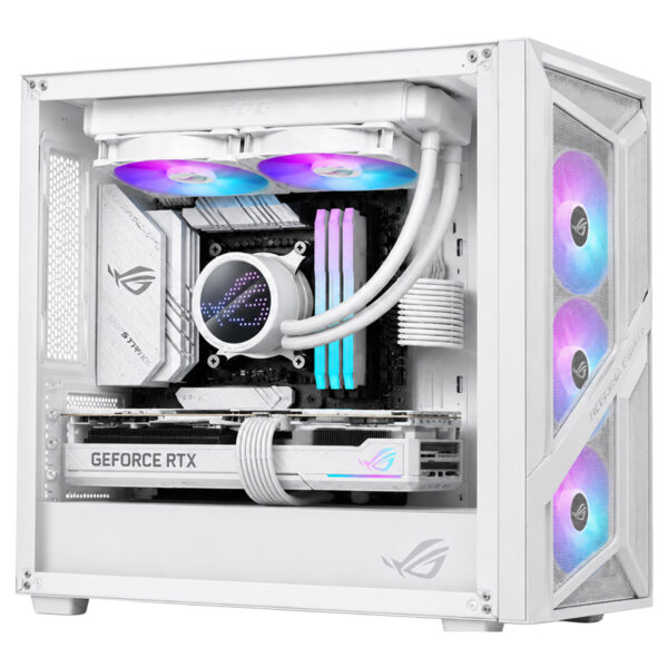 Asus Rog Ryuo Iii 240 Argb 240mm Beyaz Islemci Sivi Sogutucu T2